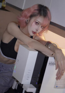 DJ-HARU-ชมพู